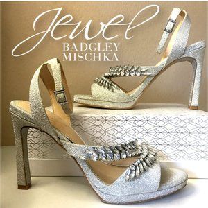 Billini Faize Platform Heel ~ Silver Rhinestone – Show Me Your Mumu